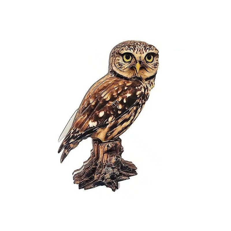 Interactive Little Owl 3D Wooden Puzzle Kit